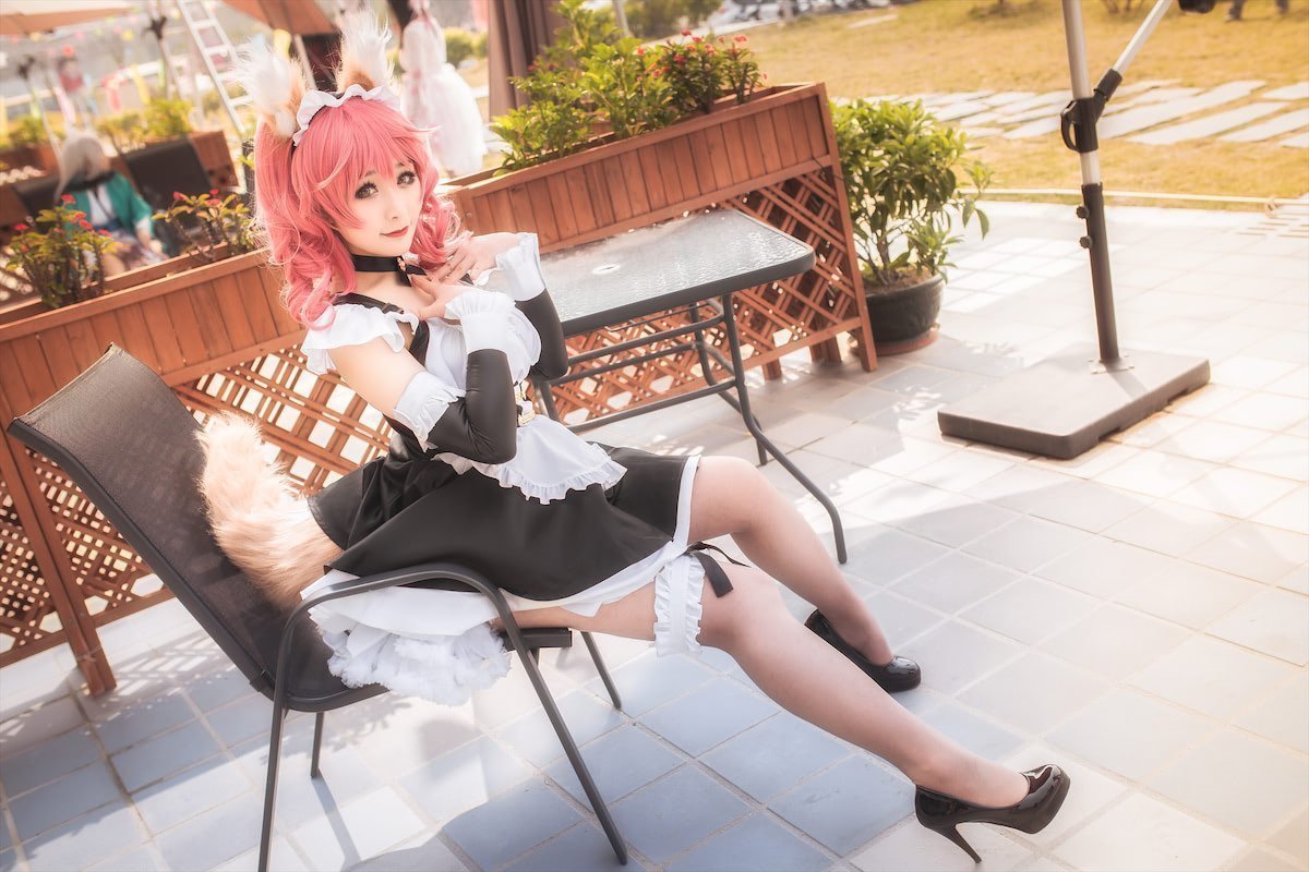 三刀刀Miido Fate Extra玉藻前COS